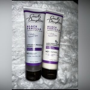 Carol's Daughter Black Vanilla Shampoo and Conditioner Set